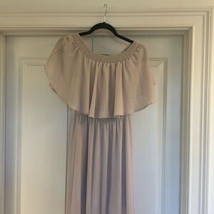 Show me your MUMU chiffon maxi